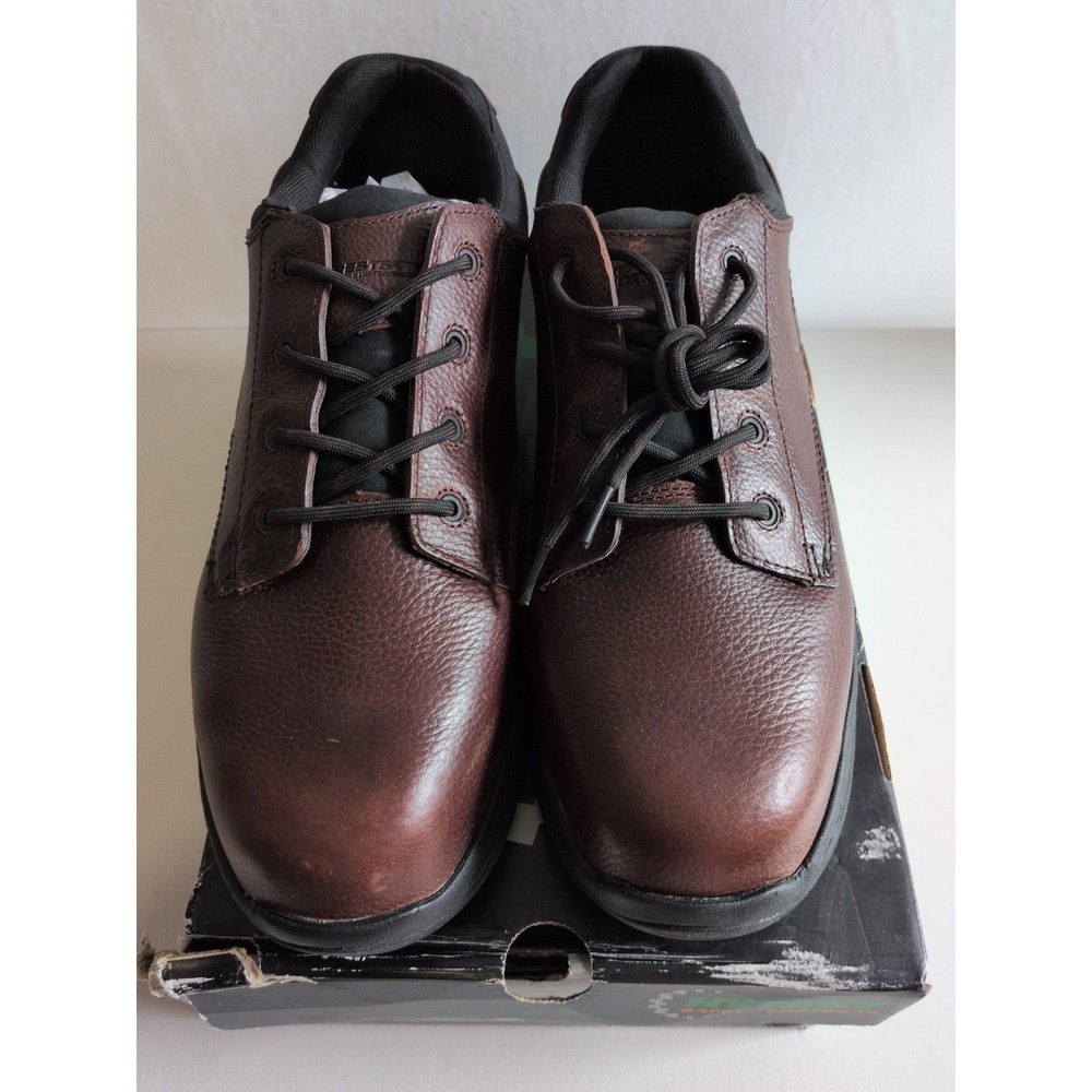 Men's Hytest Footrests XT 14W Brown Leather Nano Toe Work Safety Shoes K20031